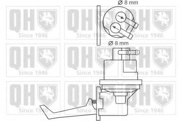 QUINTON HAZELL QFP265 Топливный насос