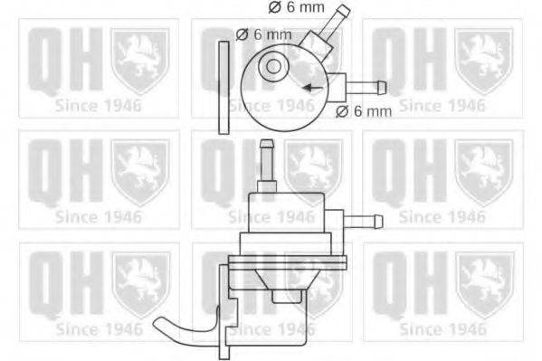 QUINTON HAZELL QFP48 Топливный насос