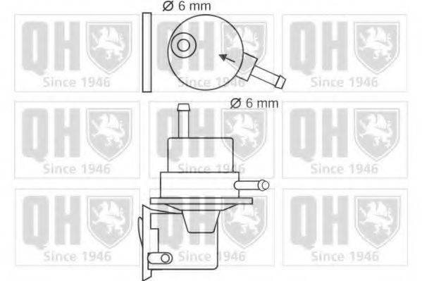 QUINTON HAZELL QFP7 Топливный насос