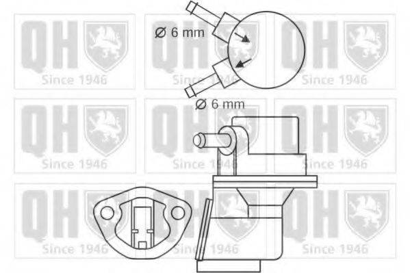 QUINTON HAZELL QFP98 Топливный насос