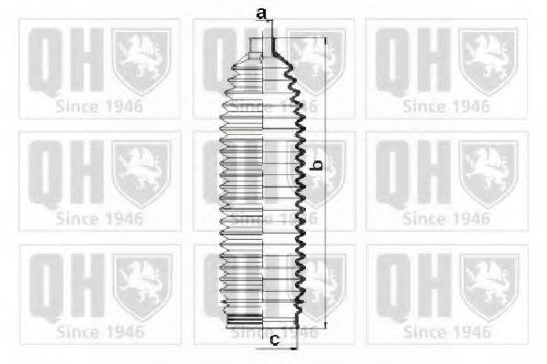 QUINTON HAZELL QG1488 Комплект пылника, рулевое управление