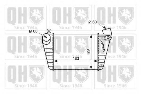 QUINTON HAZELL QIC109 Интеркулер