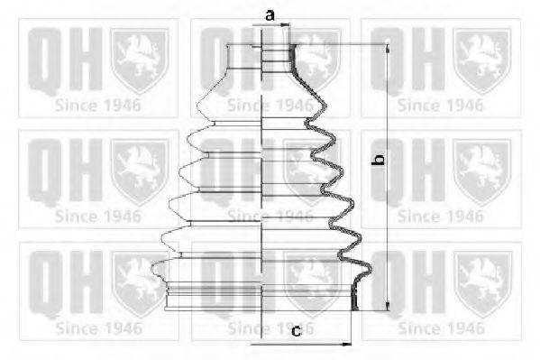 QUINTON HAZELL QJB1143 Комплект пылника, приводной вал
