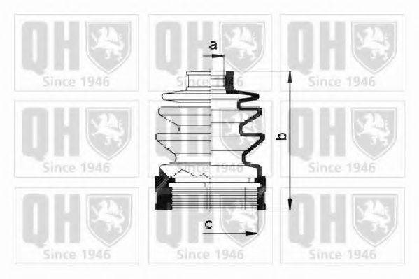 QUINTON HAZELL QJB306 Комплект пылника, приводной вал
