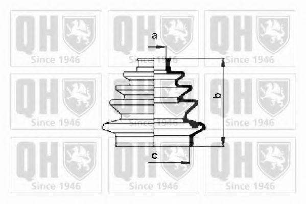 QUINTON HAZELL QJB426 Комплект пылника, приводной вал