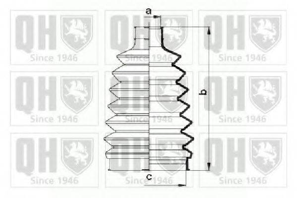 QUINTON HAZELL QJB915 Комплект пылника, приводной вал