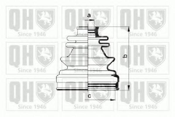 QUINTON HAZELL QJB933 Комплект пылника, приводной вал