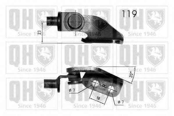 QUINTON HAZELL QTS840250 Газовая пружина, крышка багажник