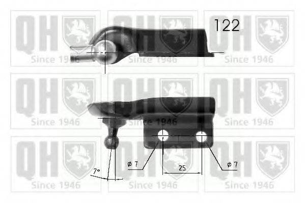 QUINTON HAZELL QTS840252 Газовая пружина, крышка багажник