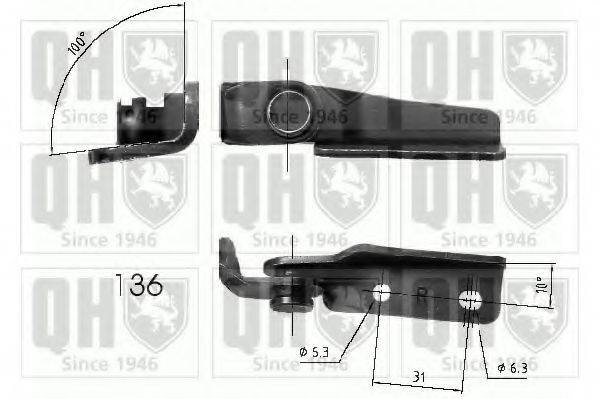 QUINTON HAZELL QTS840263 Газовая пружина, крышка багажник