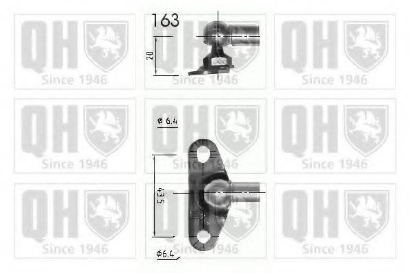 QUINTON HAZELL QTS840282 Газовая пружина, крышка багажник