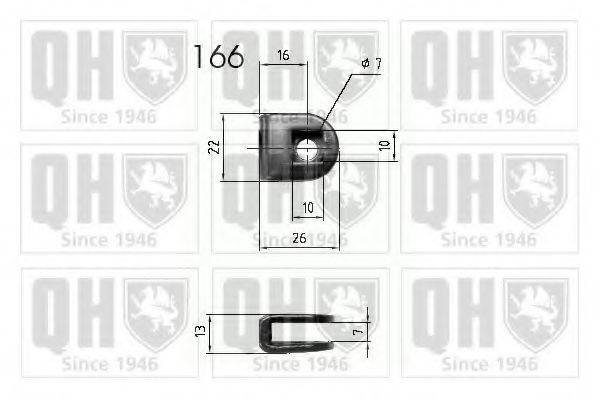 QUINTON HAZELL QTS840283 Газовая пружина, крышка багажник