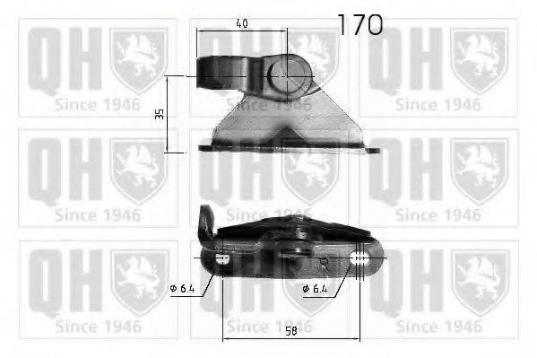 QUINTON HAZELL QTS840280 Газовая пружина, крышка багажник