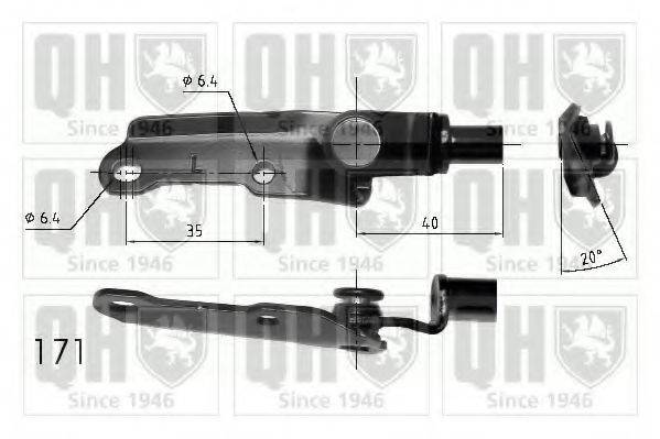 QUINTON HAZELL QTS840286 Газовая пружина, крышка багажник