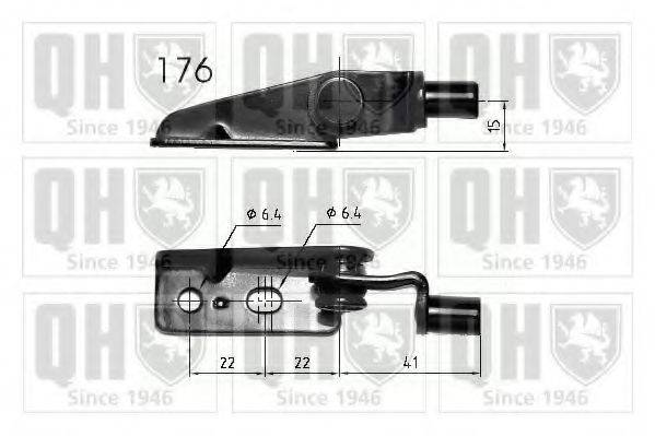 QUINTON HAZELL QTS840289 Газовая пружина, крышка багажник