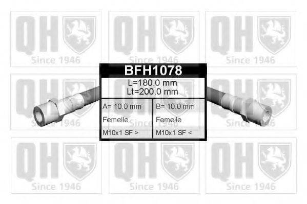 QUINTON HAZELL BFH1078 Тормозной шланг