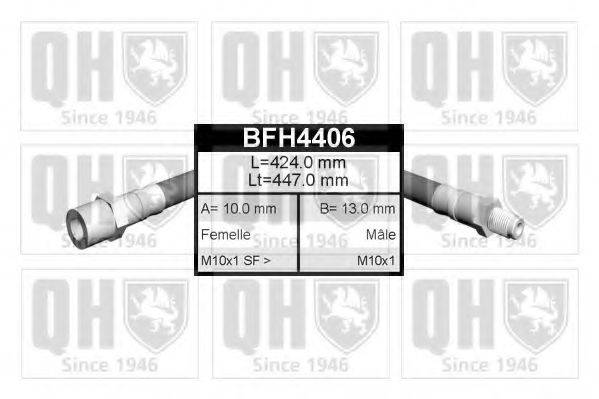 QUINTON HAZELL BFH4406 Тормозной шланг