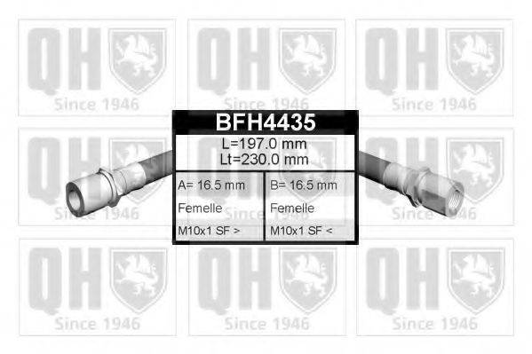 QUINTON HAZELL BFH4435 Тормозной шланг