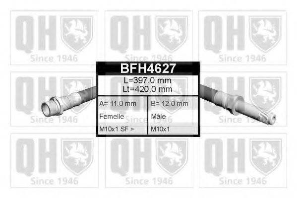 QUINTON HAZELL BFH4627 Тормозной шланг
