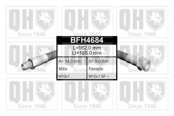 QUINTON HAZELL BFH4684 Тормозной шланг