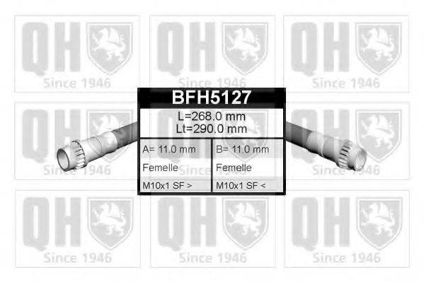 QUINTON HAZELL BFH5127 Тормозной шланг