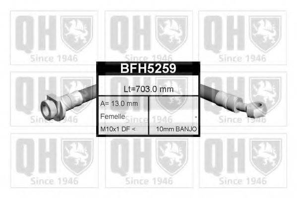 QUINTON HAZELL BFH5259 Тормозной шланг