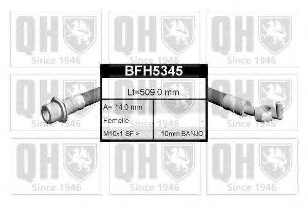 QUINTON HAZELL BFH5345 Тормозной шланг