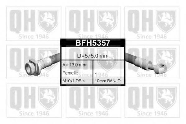 QUINTON HAZELL BFH5357 Тормозной шланг