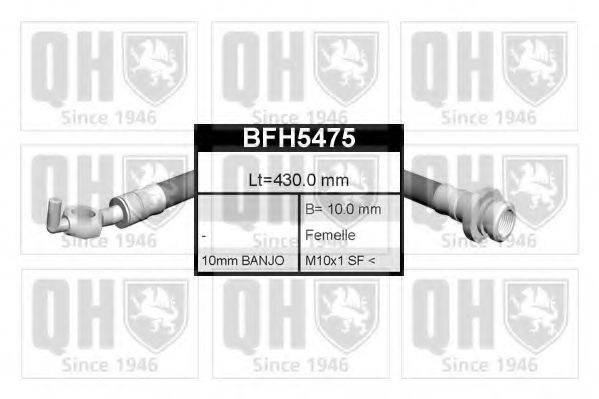 QUINTON HAZELL BFH5475 Тормозной шланг