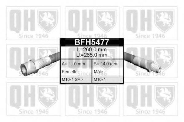 QUINTON HAZELL BFH5477 Тормозной шланг