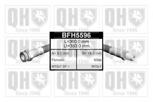 QUINTON HAZELL BFH5596 Тормозной шланг
