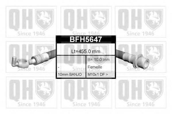QUINTON HAZELL BFH5647 Тормозной шланг