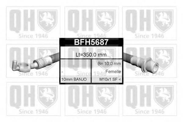 QUINTON HAZELL BFH5687 Тормозной шланг