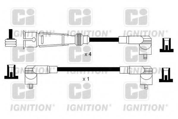 QUINTON HAZELL XC1151 Комплект проводов зажигания
