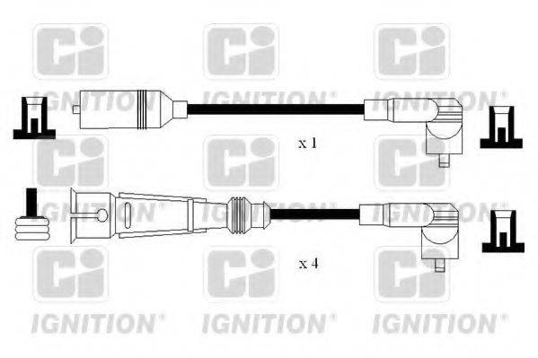 QUINTON HAZELL XC1197 Комплект проводов зажигания