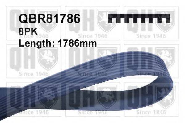 QUINTON HAZELL QBR81786 Поликлиновой ремень