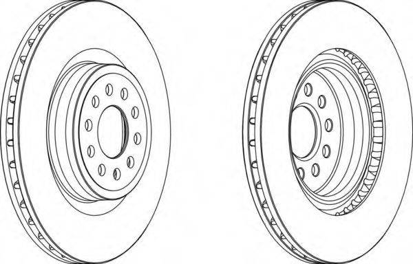 FERODO DDF1137C1 Тормозной диск