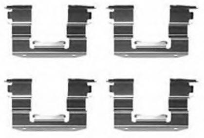 FERODO FBA575 Комплектующие, колодки дискового тормоза