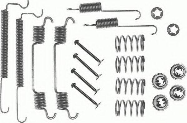 FERODO FBA76 Комплектующие, тормозная колодка