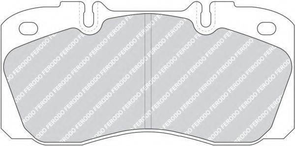 FERODO FCV1126 Комплект тормозных колодок, дисковый тормоз