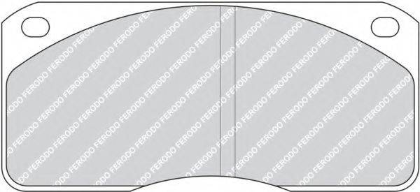 FERODO FCV523 Комплект тормозных колодок, дисковый тормоз