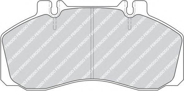 FERODO FCV879 Комплект тормозных колодок, дисковый тормоз