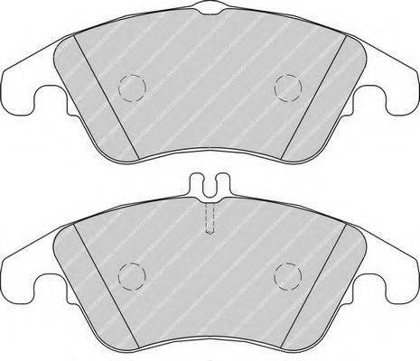 FERODO FDB1979 Комплект тормозных колодок, дисковый тормоз