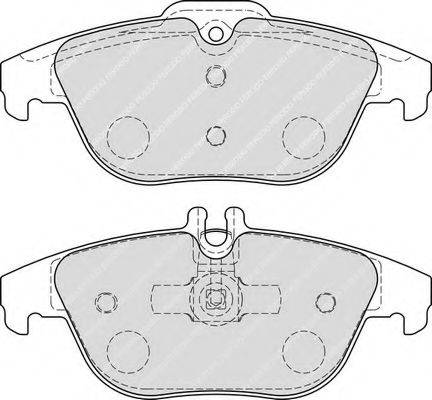 FERODO FDB1980 Комплект тормозных колодок, дисковый тормоз