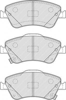 FERODO FDB4046 Комплект тормозных колодок, дисковый тормоз