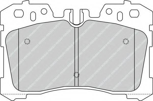 FERODO FDB4277 Комплект тормозных колодок, дисковый тормоз