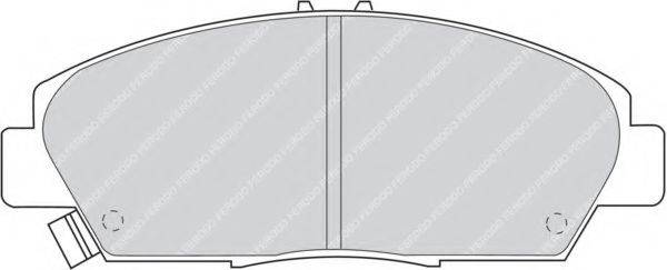 FERODO FDB904 Комплект тормозных колодок, дисковый тормоз