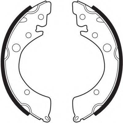 FERODO FSB220 Комплект тормозных колодок