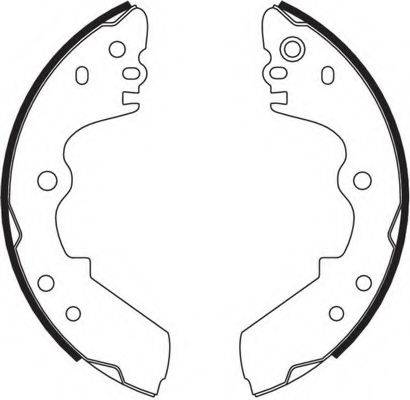 FERODO FSB471 Комплект тормозных колодок