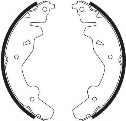 FERODO FSB548 Комплект тормозных колодок